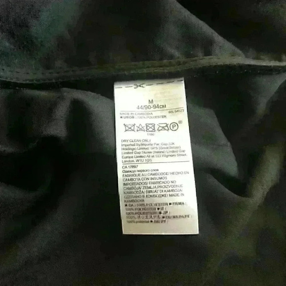 Banana Republic Top Velvet Velour Blouse  Casual Black - Picture 6 of 9